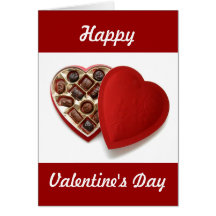 Valentine's Chocolates Card