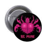 Valentine's Crab Louse Pin