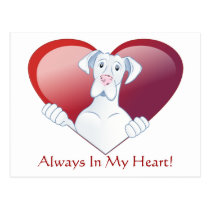 Valentine's Dane - Always In My Heart Card postcards