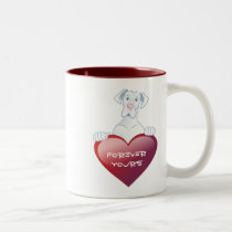 Valentine's Dane - Forever Yours Mug mugs