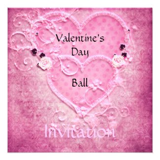 Valentine's Day Ball Invitation