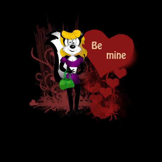 Sassie Skunk Valentine