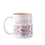 Valentine's Day Beautiful Hearts Fireworks mugs