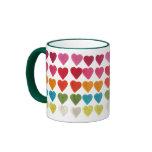 Valentine's Day Beautiful Hearts mugs