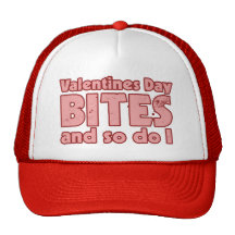 Valentines Day Bites and so do I Hats
