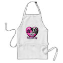 Valentines Day Boston Terrier aprons by DogsByDezign Valentines Day Boston Terrier aprons