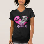 Valentines Day Boston Terrier T-shirt