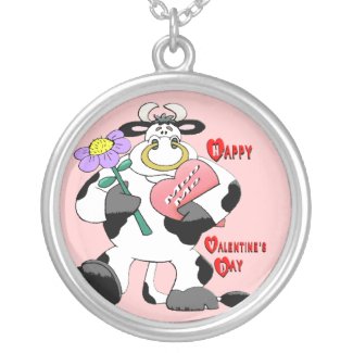 Valentine's Day Bull Necklace necklace