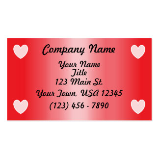 Valentines Day Business Cards &amp; Templates | Zazzle