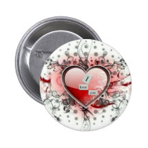 Valentines Day Button