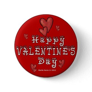 Valentine's Day Buttons/Pins (1) button