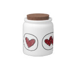 Valentines Day candy jar
