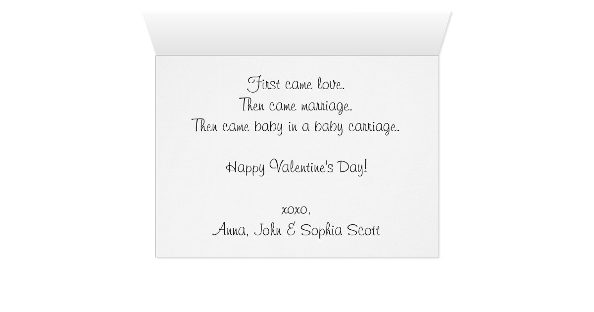 Valentine's Day Card for Family and Friends | Zazzle