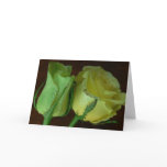 Valentine's Day Card-Jade&Yellow Roses cards