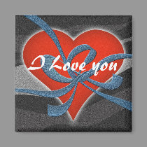 valentine's day card magnets