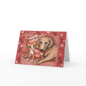 Valentine's Day Cat and Dog Love Card by jamiecreates1 Valentine's Day Cat and Dog Love Card