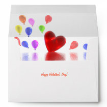 Valentines Day Celebration Envelope
