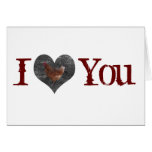 Valentine's Day Chicken Card