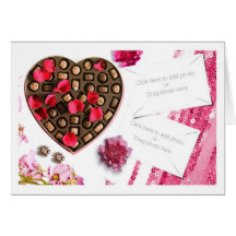 Valentines Day Chocolates Card