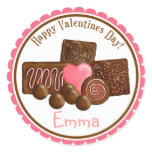 Valentines Day Chocolates Stickers