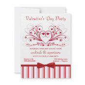 Valentine's Day Cocktail Party Invitations invitation