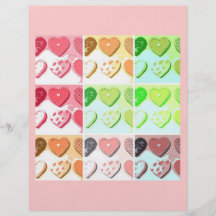 Valentine's Day Cookie Hearts Flyers