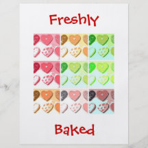 Valentine's Day Cookies Full Color Flyer