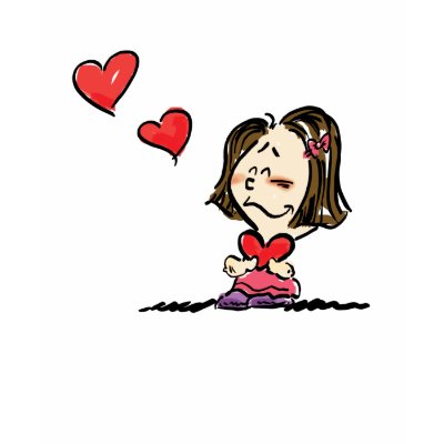 Valentine's Day Couple Shirt for the Girlfriend by inkdesign