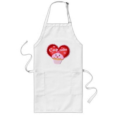 Valentine's Day Cupcake Apron by jamiecreates1