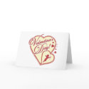 Valentine's Day Cupid card