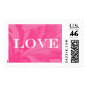 Valentine's Day Custom Postage Floral Love postage