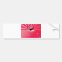 Valentines Day dive Bumper Sticker