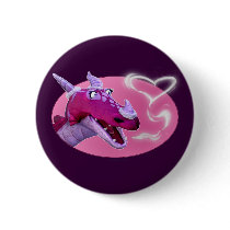 Valentine's Day Dragon buttons
