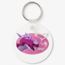 Valentine's Day Dragon keychains