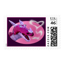 Valentine's Day Dragon stamps