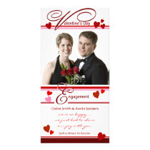 Valentine's Day - Engagement Announcement Photo Cards