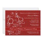 Valentine's Day Engagement Party Invitation