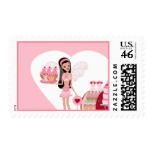 Valentine's Day Faery Postage