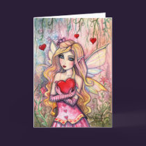 Valentine's Day Fairy Card by Molly Harrison cards