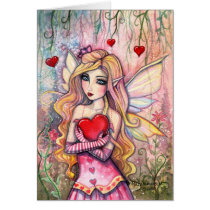 Valentine's Day Fairy Card by Molly Harrison