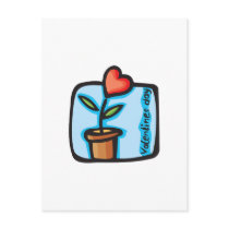 Valentines Day Flower postcards by Eholidayz Valentines Day Flower postcards