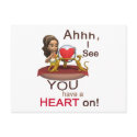 Valentine's Day Fortune Teller Cards postcards by valentinesgifts Valentine's Day Fortune Teller Cards postcards
