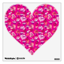 Valentines Day Fruit Pastry Pattern Room Decals