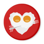 Valentine's day funny heart Custom  Magnet magnets