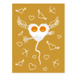 Valentine's day funny heart Custom  Postcard postcards