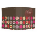 Valentine's day gift, hearts binder