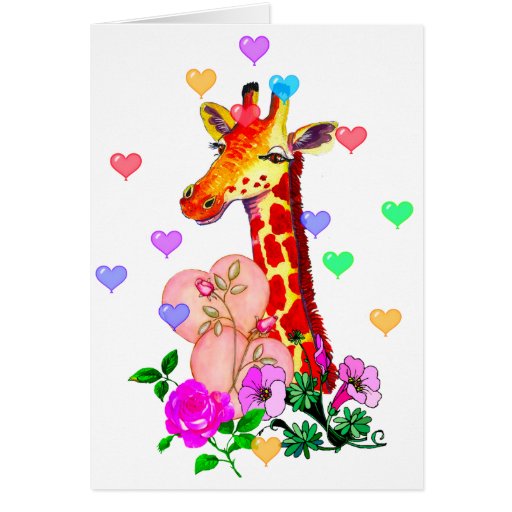 valentines giraffe teddy