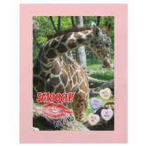 Valentine's Day Giraffe flyers by Incatneato Valentine's Day Giraffe flyers