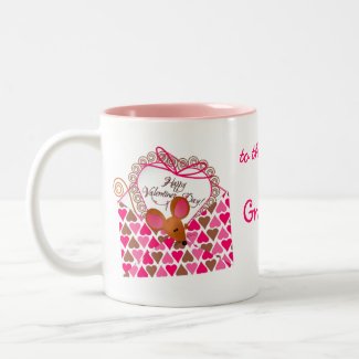 Valentine's Day Grandma Photo Mug mug