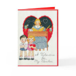 VALENTINES DAY GREETING CARDS FOR TEACHER - SCHOOL